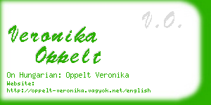 veronika oppelt business card